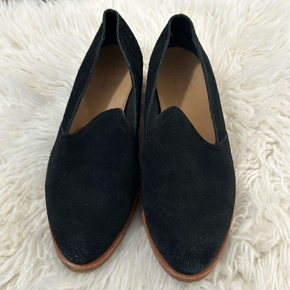 SOLUDOS FLATS SUEDE SHOES SIZE 7.5